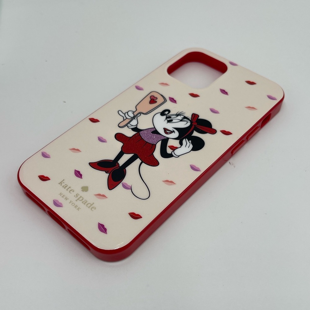 Kate Spade NY x Disney Minnie Mouse IPhone 12/12 Pro Mini Flexible Phone Case - Picture 10 of 16